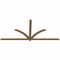 Ekena Millwork Redmond Timber Gable Bracket, Western Red Cedar, 108"W x 49"H x 1 1/2"D x 3 1/2"F, 11/12 Pitch GBW108X49X0204RED00SWR - alternate 2